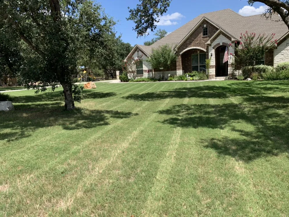 Top-rated outdoor landscaping for beautiful yards in New Braunfels, TX by Brewer Lawn Designs