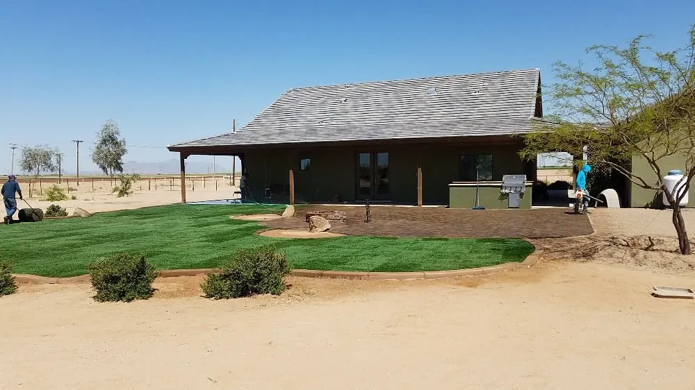 Professional residential landscaping in Maricopa, AZ by Brewers Irrigation