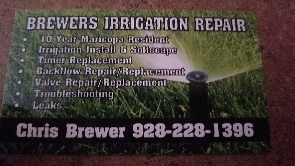 Reliable lawn care service in Maricopa, AZ by Brewers Irrigation