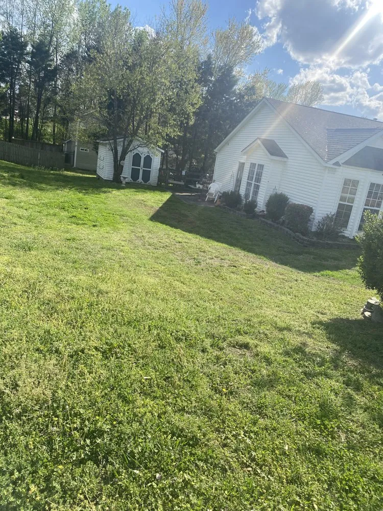 Custom residential landscaping in Belmont, NC by Brewers LawnCare