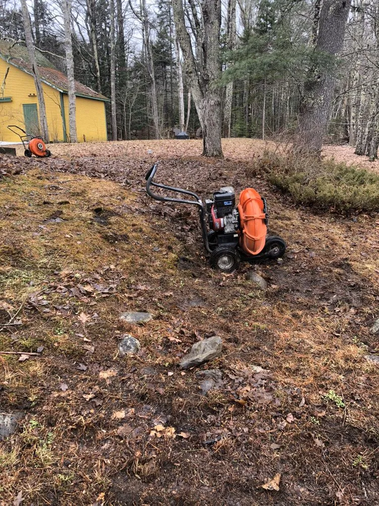 Local lawn mowing service for year-round maintenance in Wiscasset, ME by Brewer's Property Service