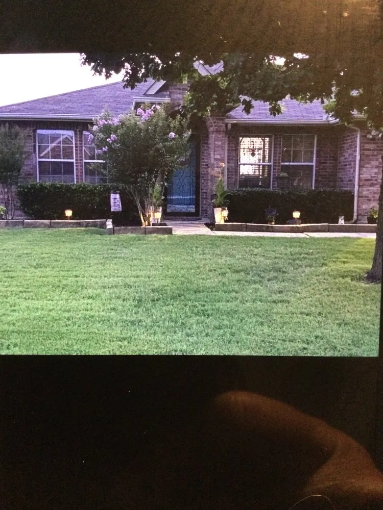 Custom landscape installation with custom design across Forney, TX - Brian B's Lawn Care