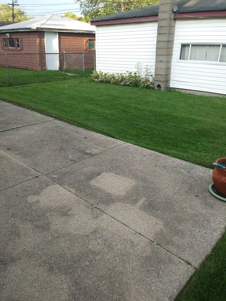 Custom landscape installation in Calumet Park, IL - Brian Duffins Lawncare