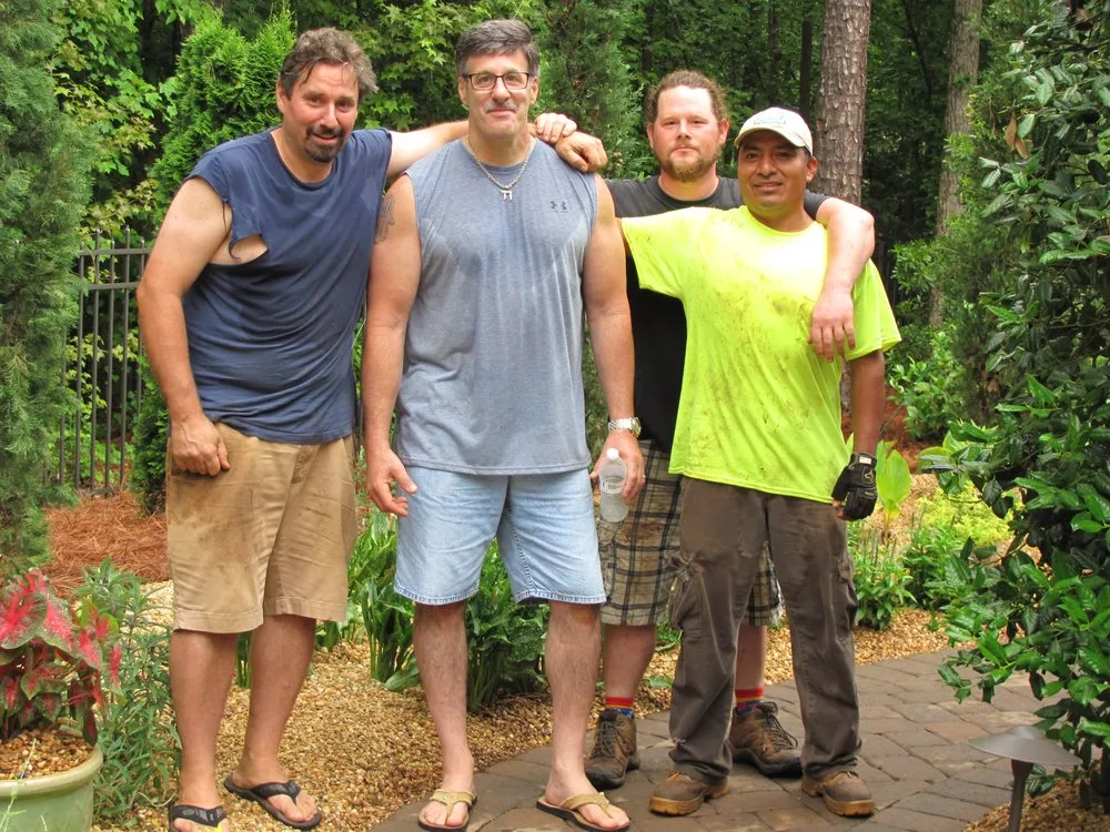 Top-rated outdoor landscaping for year-round maintenance in Charlotte, NC by Brian Paradise Fine Gardens & Landscaping