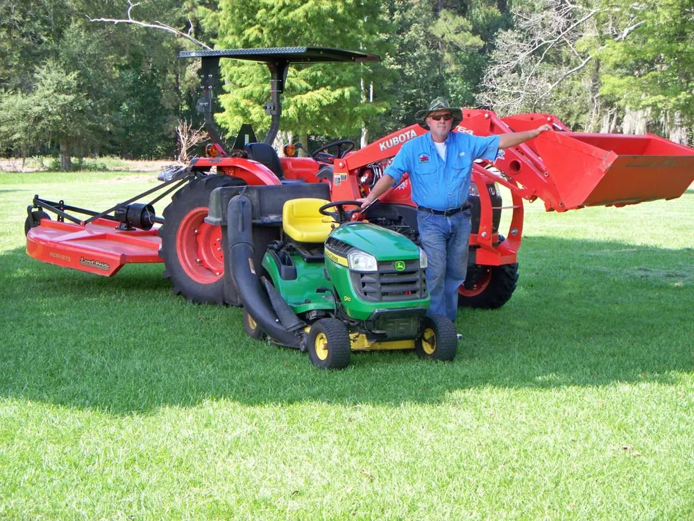 Custom outdoor landscaping in Hammond, LA - Brians Bush Hog