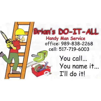 Brian's Do-It-All Handyman Service Logo