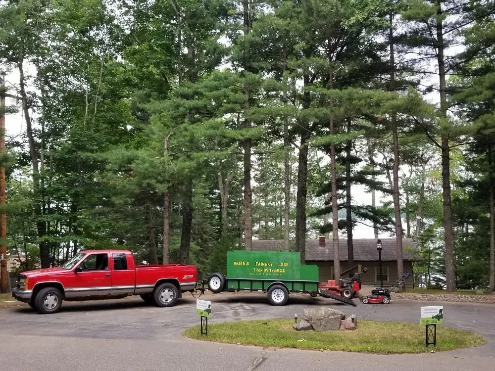 Professional lawn mowing service experts serving Eagle River, WI - Brian's Fairway Look