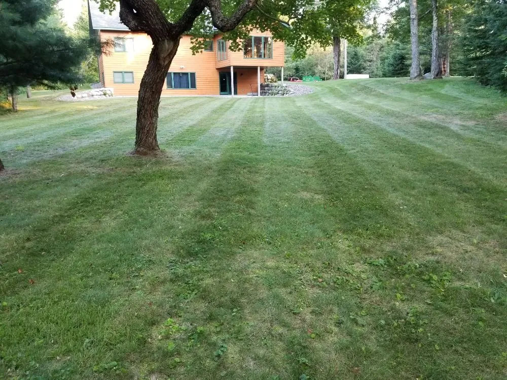 Custom yard maintenance in Eagle River, WI by Brian's Fairway Look