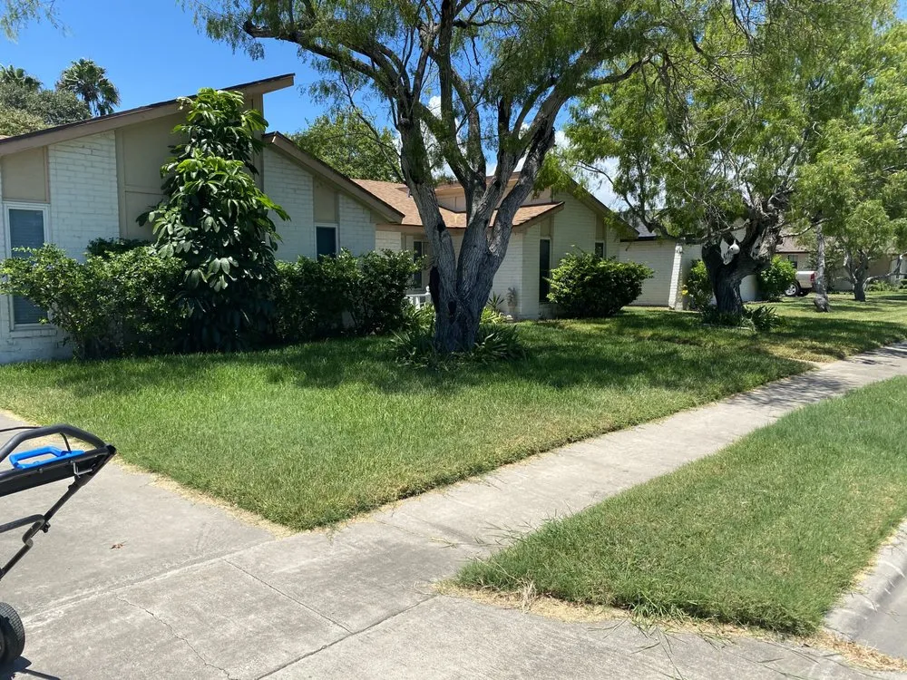 Local landscape installation with custom design in Portland, TX by Brian’s Lawn Care