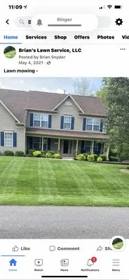 Brian’s Lawn Service Logo