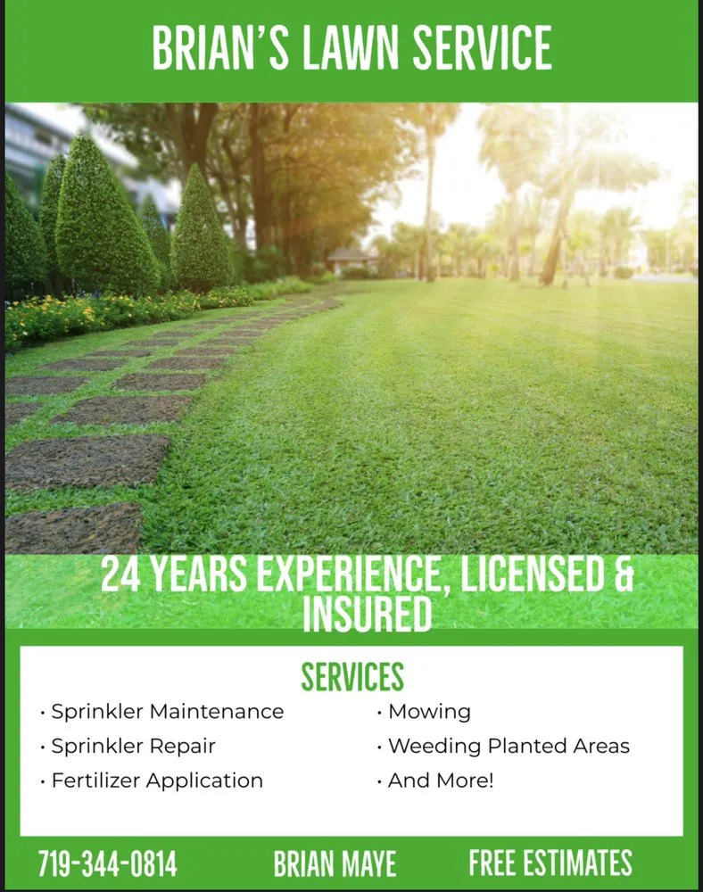 Reliable lawn care service experts serving Palmer Lake, CO - Brian’s Lawn Service