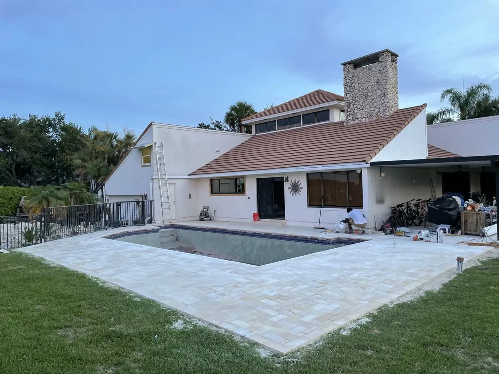 Affordable yard cleanup service in Pompano Beach, FL by Brians Palms and Pavers