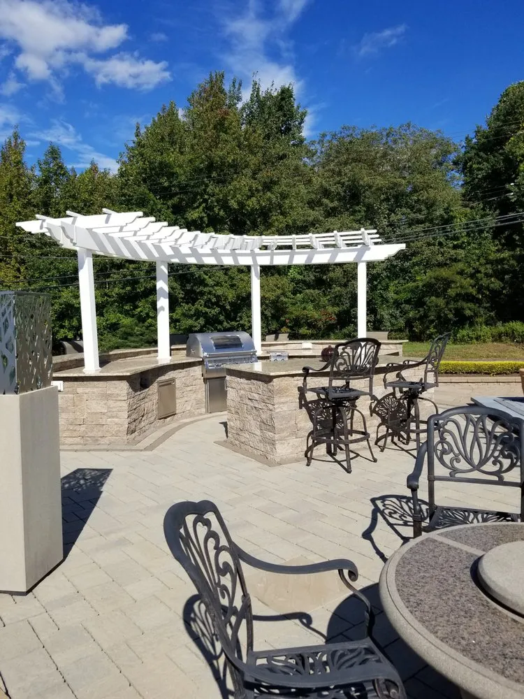 Affordable landscape installation for homes in Barnegat, NJ by Brick & Cedar Hardscaping