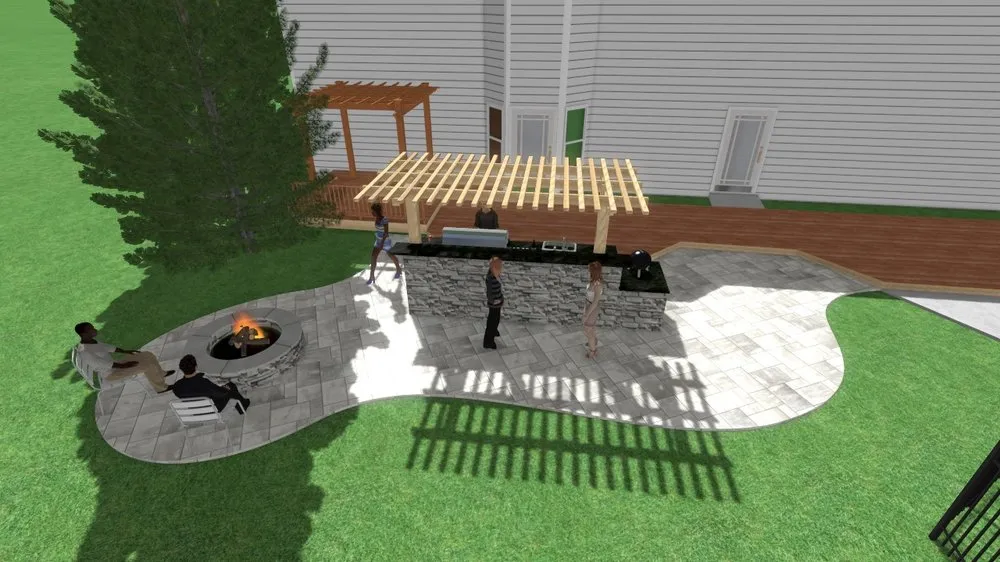 Trusted garden landscaping in Streamwood, IL - Brick & Ponds