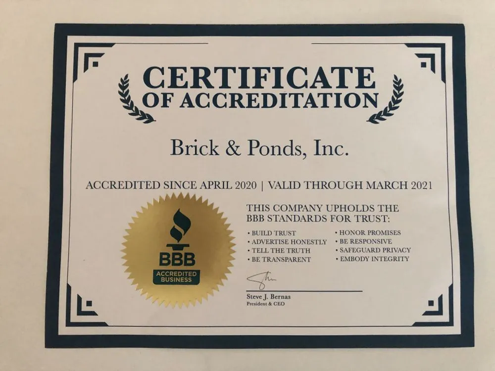 Expert garden landscaping near you in Streamwood, IL by Brick & Ponds