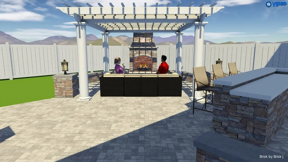 Affordable yard maintenance for beautiful yards in Brick, NJ by Brick by Brick Pavers and Landscaping