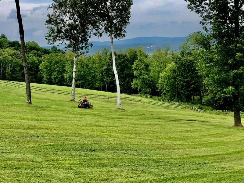 Expert landscape design for homes in Lee, MA by Brick Hill Property Services