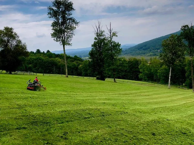 Local lawn care service for year-round maintenance in Lee, MA by Brick Hill Property Services