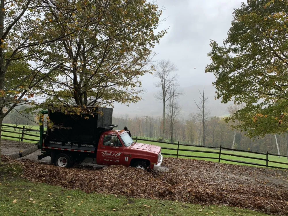 Local lawn mowing service for homes in Lee, MA by Brick Hill Property Services