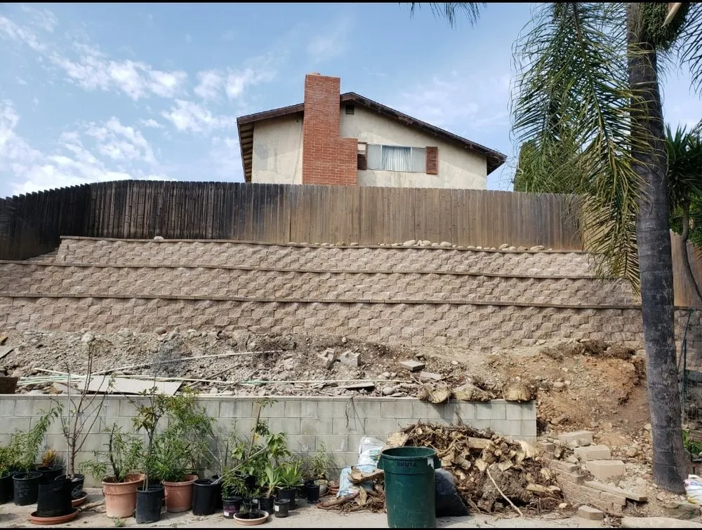 Professional garden landscaping with custom design in Oceanside, CA by Bricker