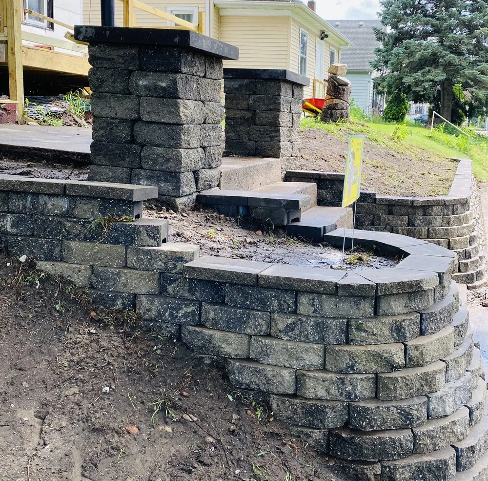 Custom landscape design in Rock Island, IL - Brickland