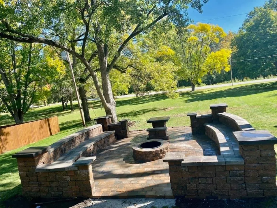 Professional yard maintenance in Rock Island, IL by Brickland