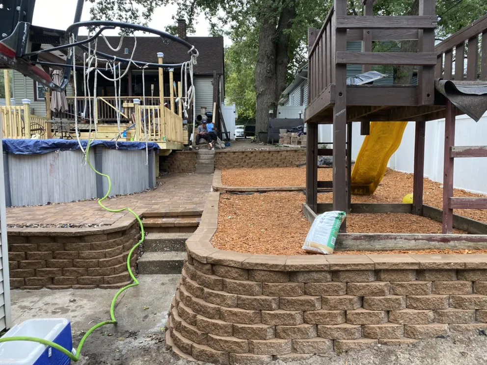 Expert lawn mowing service in Rock Island, IL by Brickland