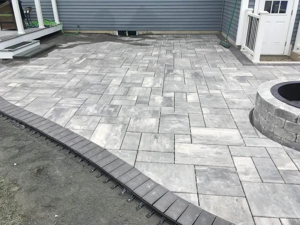 Expert yard cleanup service with custom design in Middleboro, MA by Brickstone Landscaping & Patio