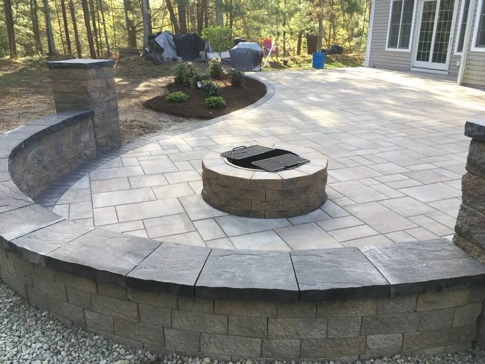 Reliable yard maintenance for year-round maintenance in Middleboro, MA by Brickstone Landscaping & Patio