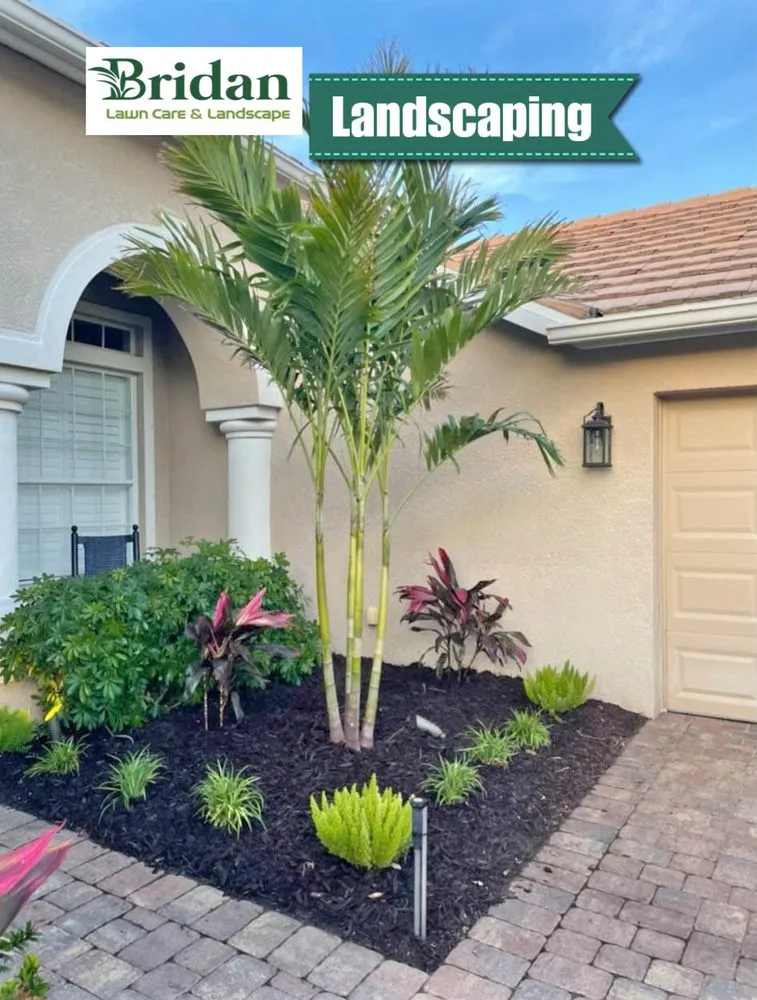 Professional outdoor landscaping for beautiful yards across Davie, FL - Bridan Lawn Care & Landscape