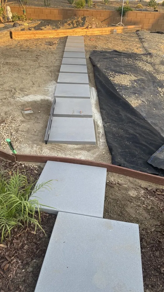 Professional outdoor landscaping for beautiful yards across Desert Hot Springs, CA - Bridges handyman and Remodeling Company