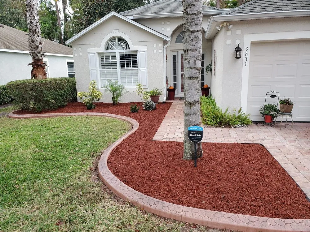 Affordable landscape installation in Holly Hill, FL - Bridges Landscaping
