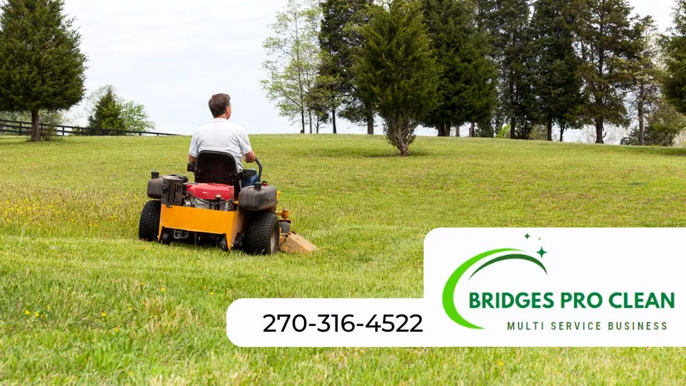 Reliable lawn care service in Utica, KY - Bridges Pro Clean