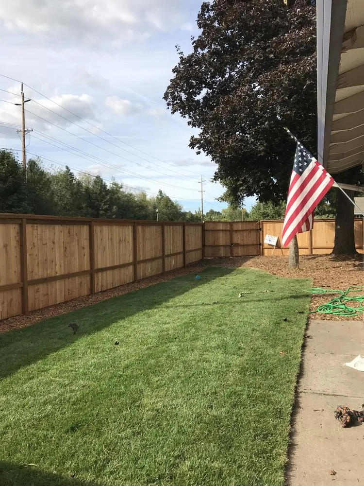 Custom outdoor landscaping in Aloha, OR by Bridgetown Construction & Landscaping