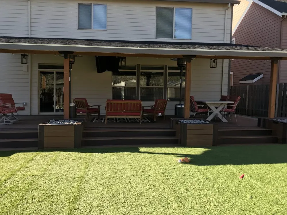 Custom garden landscaping in Aloha, OR - Bridgetown Construction & Landscaping