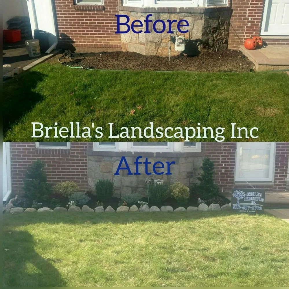 Custom outdoor landscaping near you in Franklin Square, NY by Briella's Landscaping