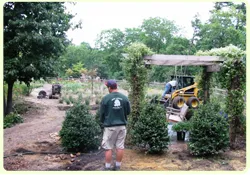 Custom lawn mowing service for outdoor upgrades in Mashpee, MA by Briggs Landscape Construction Inc