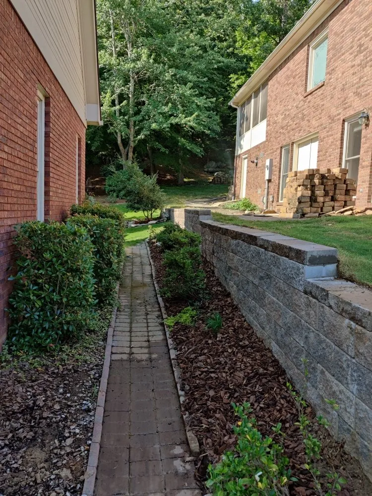 Trusted landscape installation in New Market, AL by Briggs Outdoor Construction