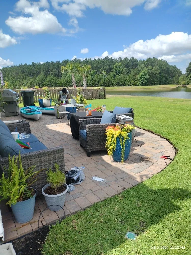 Professional landscaping services in Knightsville, SC by Bright Built