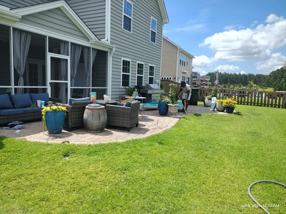 Professional residential landscaping for year-round maintenance in Knightsville, SC by Bright Built
