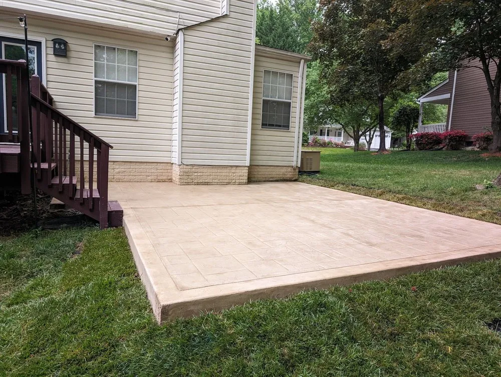 Trusted residential landscaping with custom design across Lanham, MD - Bright Concrete