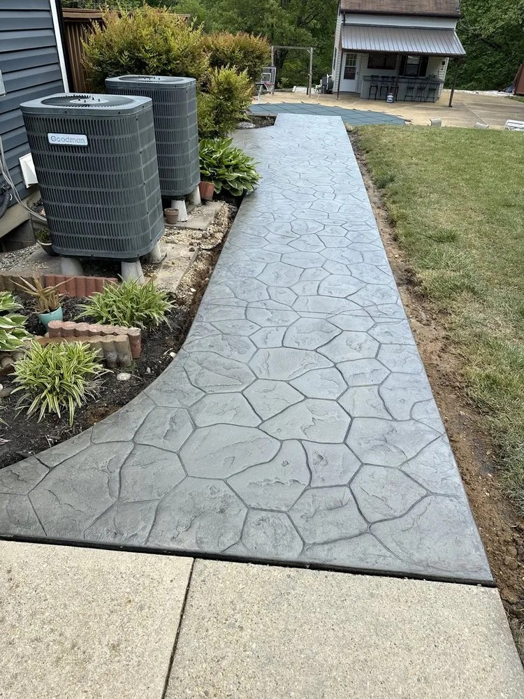 Professional outdoor landscaping in Lanham, MD by Bright Concrete