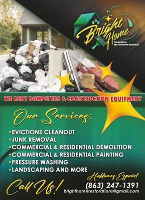 Bright Home Cleaning & Restoration Services Logo