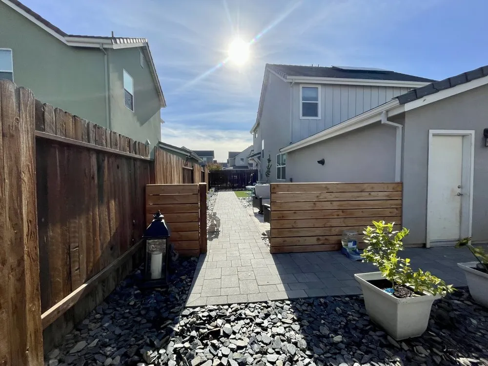 Professional landscape installation in Sacramento, CA by Bright Home Landscapes