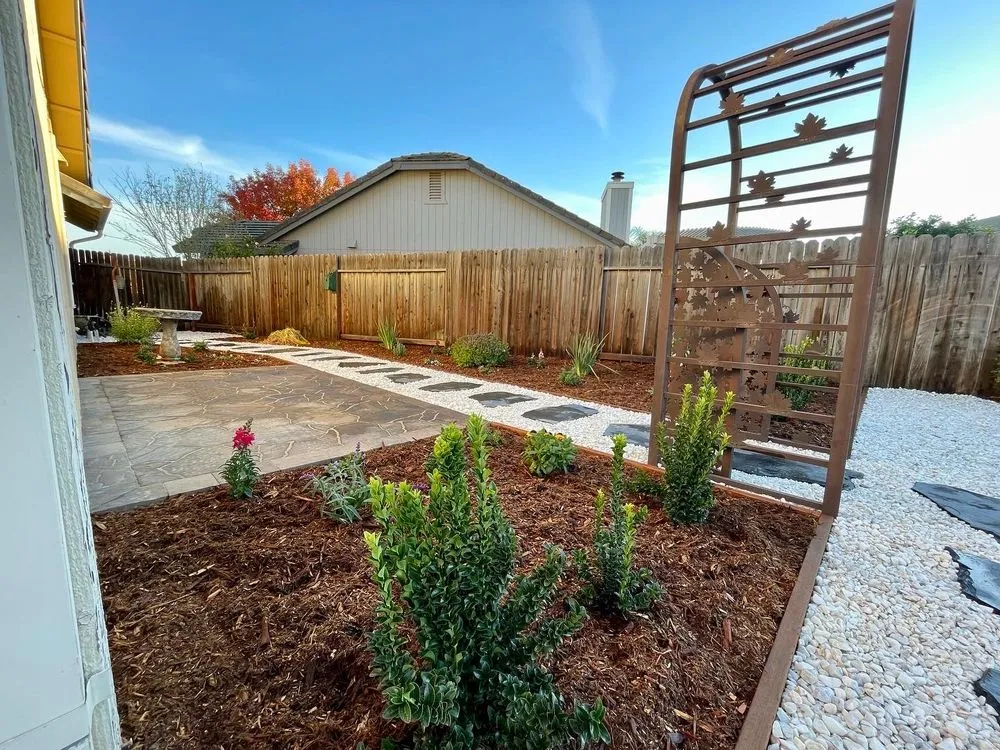 Local landscape installation for beautiful yards in Sacramento, CA by Bright Home Landscapes
