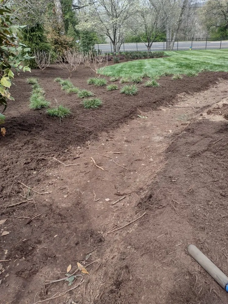 Expert landscape installation for homes in Maynardville, TN by Bright Landscaping & Concrete