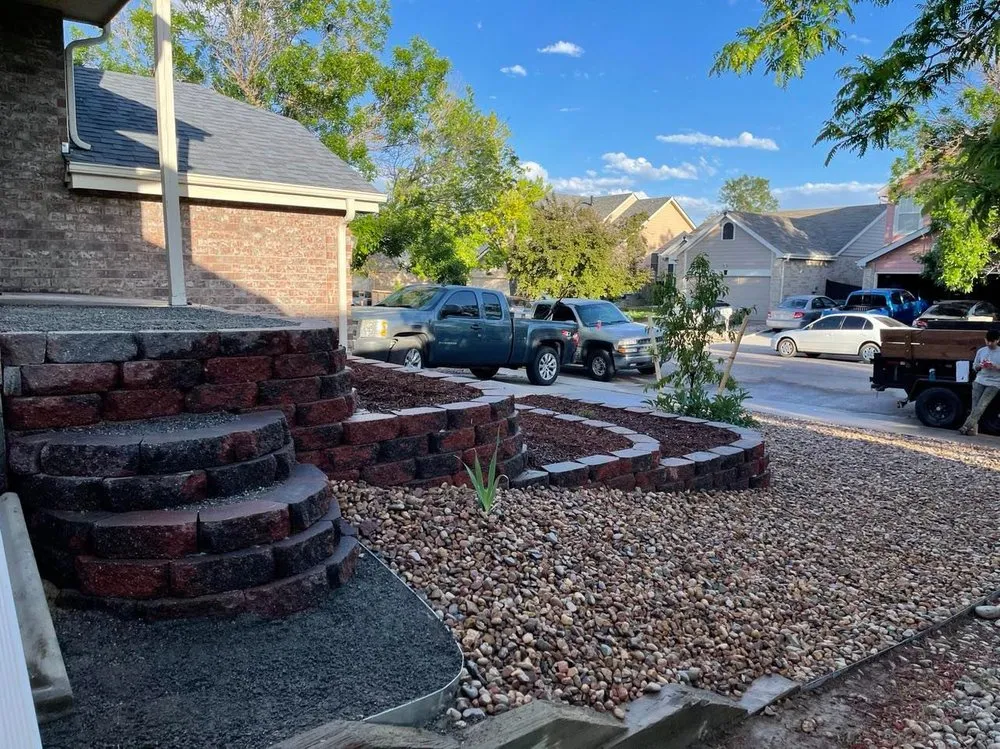 Professional landscape installation for outdoor upgrades across Brighton, CO - Bright Sun Landscaping