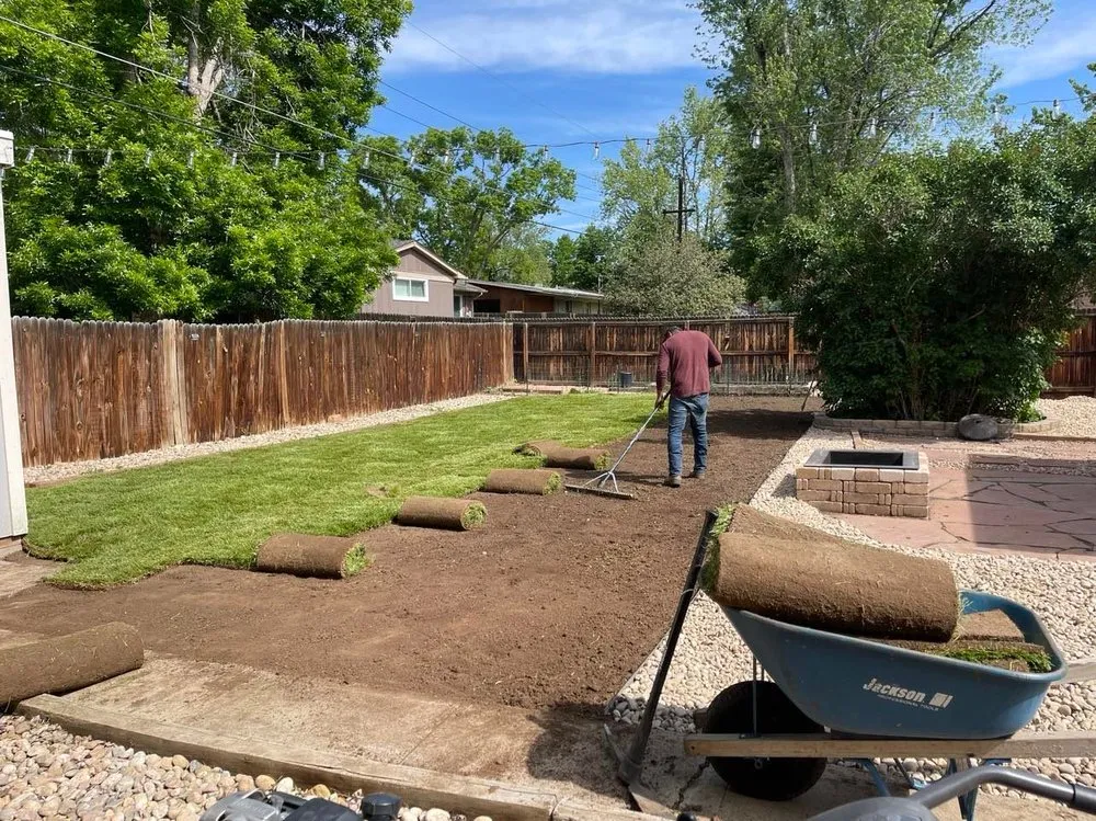 Professional garden landscaping in Brighton, CO - Bright Sun Landscaping