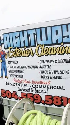 Bright Way Exterior Cleaning Services Logo