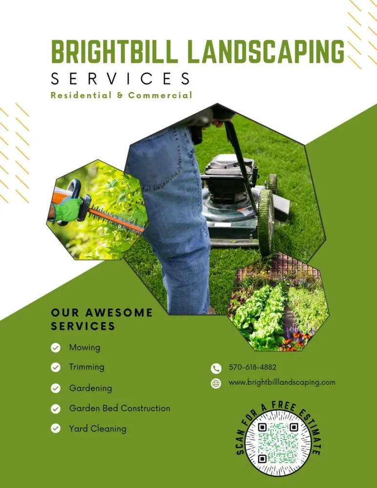 Local lawn care service in Shamokin, PA by Brightbill Landscaping